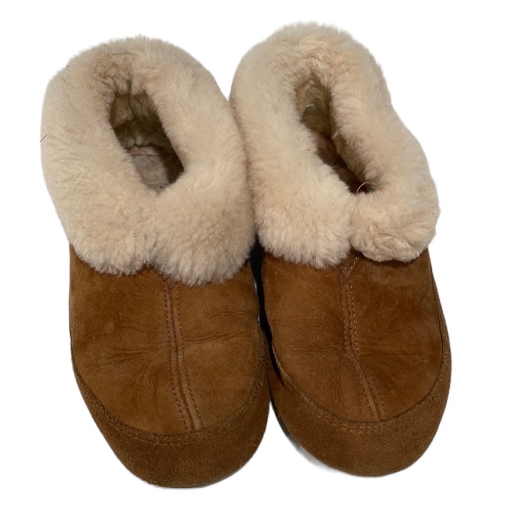 Acorn Sheepskin Slipper Boots.  Size 7